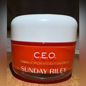 SOLD .Sunday Riley CEO vitamin C, rich, hydrating cream, New.